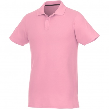 Logo trade promotional giveaways picture of: Helios short sleeve men's polo