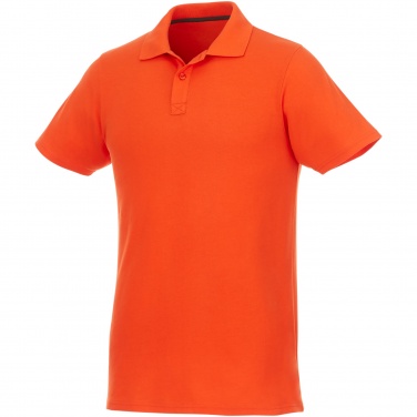 Logo trade promotional giveaway photo of: Helios short sleeve men's polo