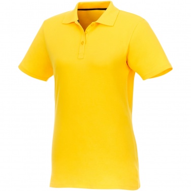 Logo trade advertising products image of: Helios short sleeve women's polo