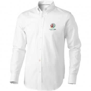 Logo trade promotional giveaways image of: Vaillant long sleeve men's oxford shirt