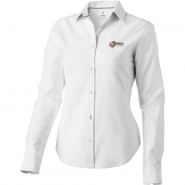 Logo trade advertising products image of: Vaillant long sleeve women's oxford shirt