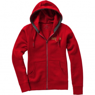 Logo trade promotional merchandise photo of: Arora women's full zip hoodie