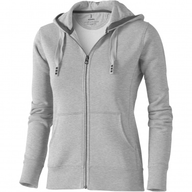 Logo trade promotional merchandise image of: Arora women's full zip hoodie