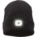 Mighty LED knit beanie, Solid black