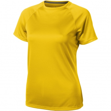 Logo trade promotional merchandise image of: Niagara short sleeve women's cool fit t-shirt