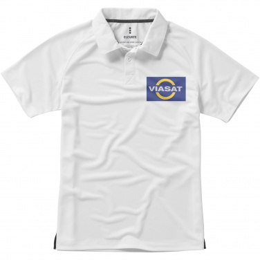 Logo trade corporate gifts image of: Ottawa short sleeve men's cool fit polo