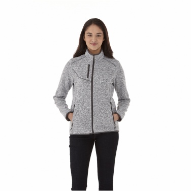 Logo trade advertising products image of: Tremblant women's knit jacket