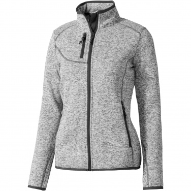 Logo trade promotional merchandise image of: Tremblant women's knit jacket