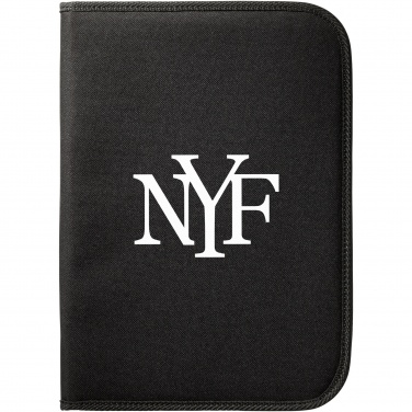 Logo trade promotional items picture of: Berkely A4 zippered portfolio