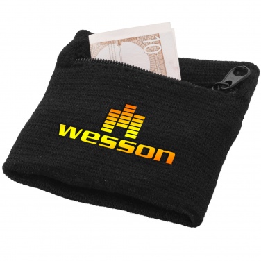 Logo trade corporate gifts picture of: Brisky performance wristband with zippered pocket