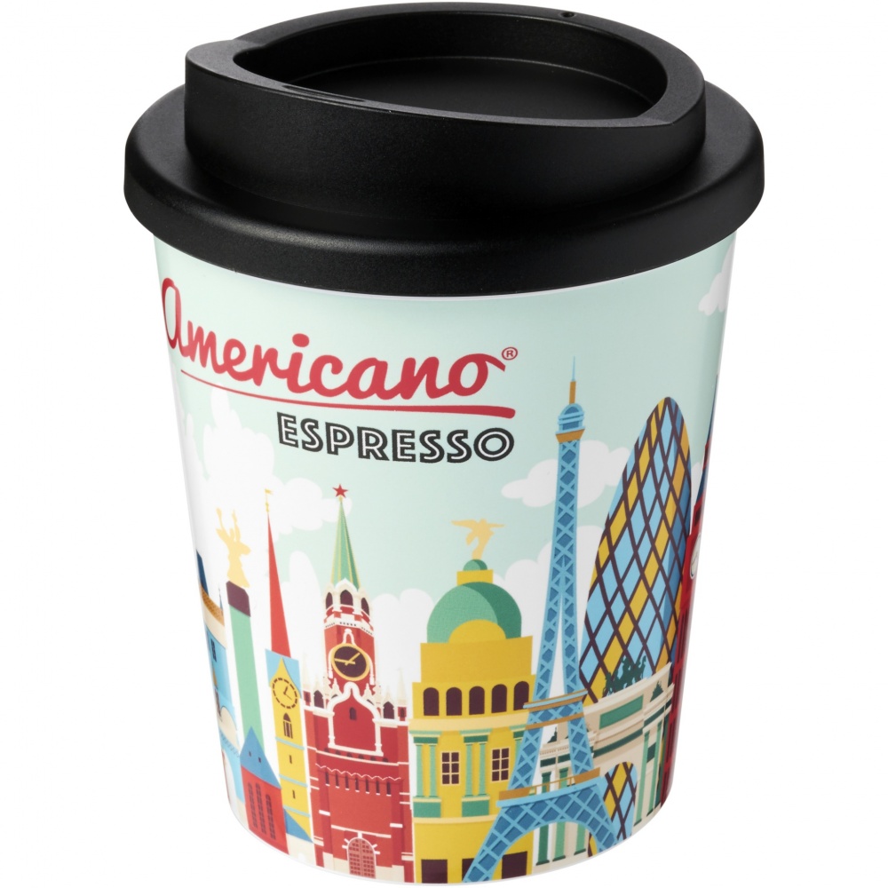 Logo trade promotional giveaways image of: Brite-Americano® Espresso 250 ml insulated tumbler