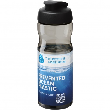 Logo trade advertising product photo of: H2O Active® Eco Base 650 ml flip lid sport bottle