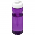 H2O Active® Eco Base 650 ml flip lid sport bottle, Purple / White