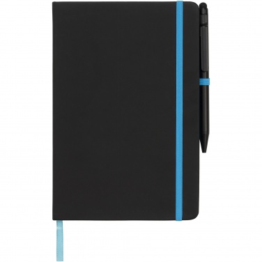 Logotrade promotional gift image of: Noir Edge medium notebook