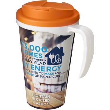 Logo trade business gifts image of: Brite-Americano® Grande 350 ml mug with spill-proof lid