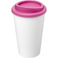 Americano® Eco 350 ml recycled tumbler, White / Pink