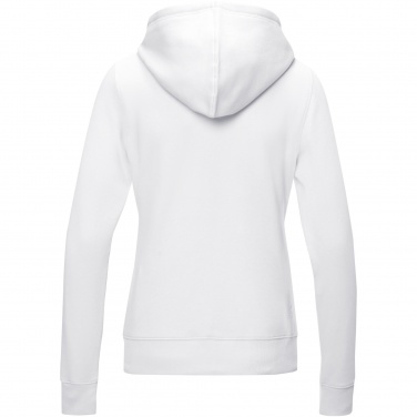 Logo trade promotional gifts picture of: Ruby women’s organic recycled full zip hoodie