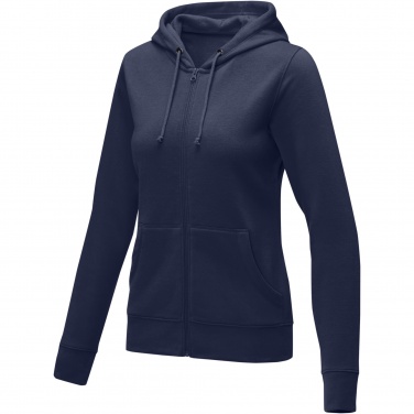 Logo trade promotional giveaways picture of: Theron women’s full zip hoodie