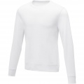 Zenon men’s crewneck sweater, White