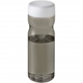 H2O Active® Eco Base 650 ml screw cap water bottle, Charcoal / White