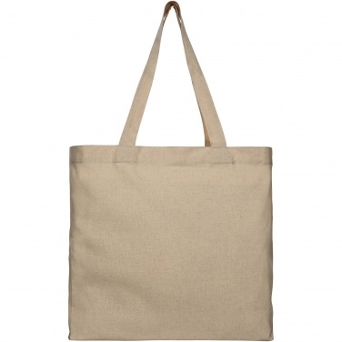 Logotrade promotional merchandise image of: Pheebs 210 g/m² recycled gusset tote bag 13L