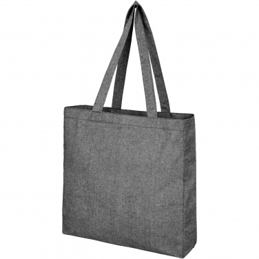 Logo trade business gift photo of: Pheebs 210 g/m² recycled gusset tote bag 13L