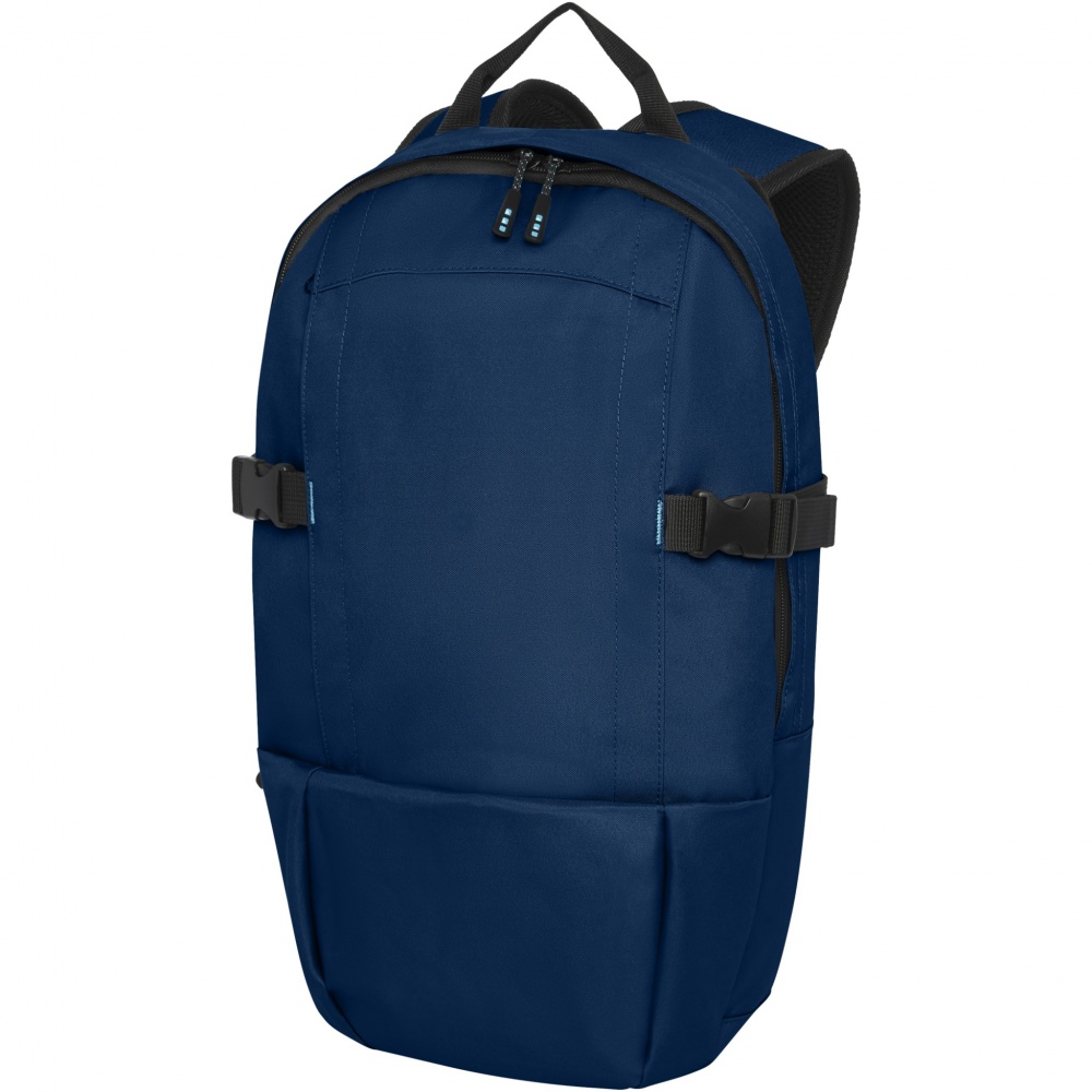 Logotrade promotional product image of: Baikal 15" GRS RPET laptop backpack 8L