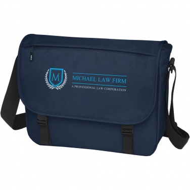 Logotrade promotional product picture of: Baikal GRS RPET 15" laptop bag 12L