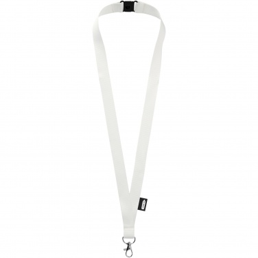 Logotrade promotional giveaway image of: Tom recycled PET lanyard with breakaway closure