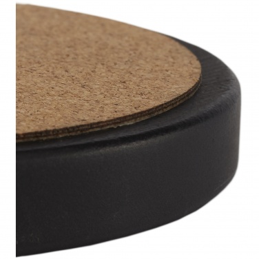 Logo trade corporate gift photo of: Kivi 10W limestone/cork wireless charging pad