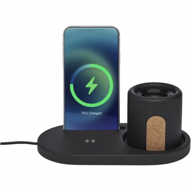 Logotrade business gifts photo of: Klip 5W wireless charging desk organizer