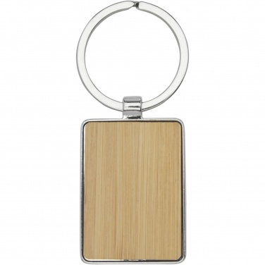 Logotrade corporate gifts photo of: Neta bamboo rectangular keychain