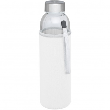 Logo trade promotional items image of: Bodhi 500 ml glass water bottle