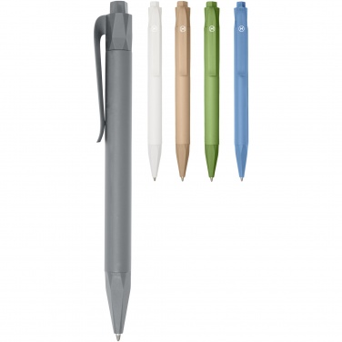 Logo trade corporate gifts image of: Terra corn plastic ballpoint pen