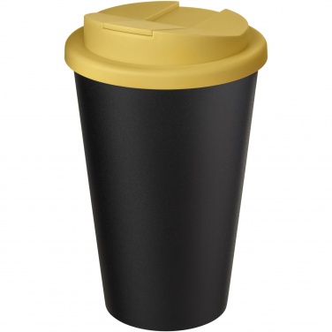 Logo trade promotional gift photo of: Americano® Eco 350 ml recycled tumbler with spill-proof lid