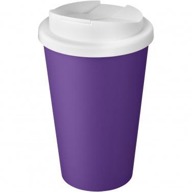 Logotrade promotional gift image of: Americano® Eco 350 ml recycled tumbler with spill-proof lid