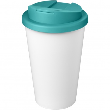 Logo trade corporate gifts image of: Americano® Eco 350 ml recycled tumbler with spill-proof lid