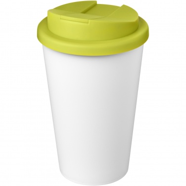 Logotrade promotional gift image of: Americano® Eco 350 ml recycled tumbler with spill-proof lid