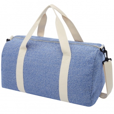 Logotrade corporate gift picture of: Pheebs 450 g/m² recycled cotton and polyester duffel bag 24L