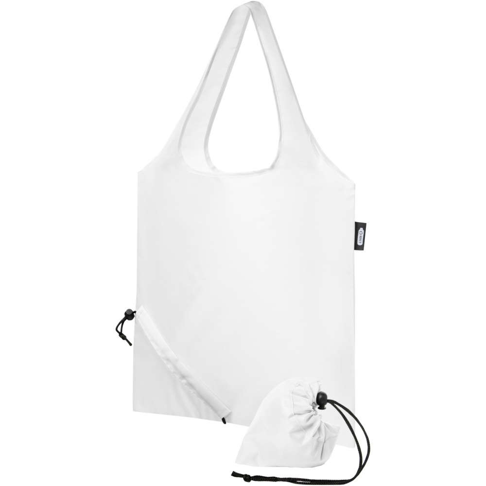 Logo trade promotional giveaways image of: Sabia RPET foldable tote bag 7L