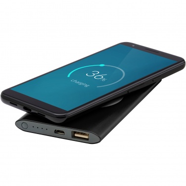 Logo trade promotional items image of: Juice 4000mAh wireless power bank 