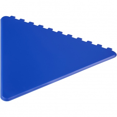 Logo trade business gift photo of: Frosty triangular recycled plastic ice scraper