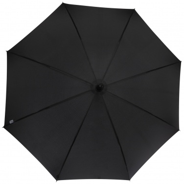 Logo trade promotional merchandise photo of: Fontana 23" auto open umbrella with carbon look and crooked handle