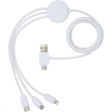 Logotrade promotional item image of: Pure 5-in-1 charging cable with antibacterial additive