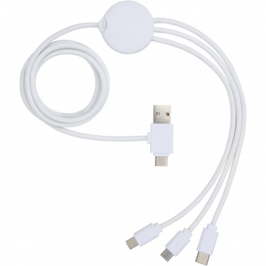 Logotrade corporate gift image of: Pure 5-in-1 charging cable with antibacterial additive