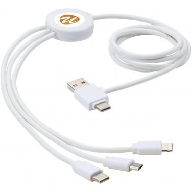 Logotrade advertising product image of: Pure 5-in-1 charging cable with antibacterial additive