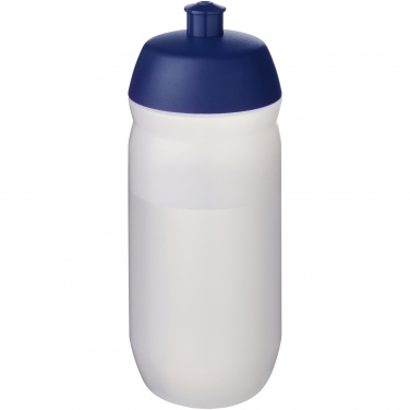 Logo trade promotional giveaway photo of: HydroFlex™ Clear 500 ml squeezy sport bottle