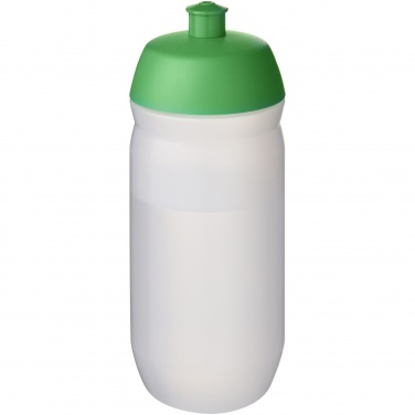 Logo trade promotional items picture of: HydroFlex™ Clear 500 ml squeezy sport bottle