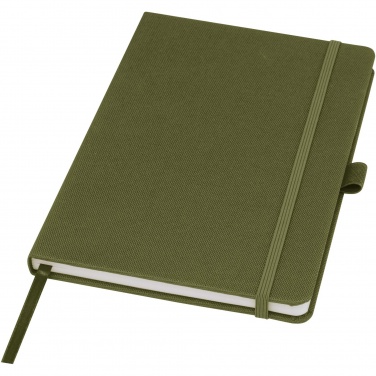 Logotrade advertising products photo of: Honua A5 recycled paper notebook with recycled PET cover