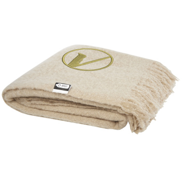 Logo trade promotional gifts picture of: Ivy GRS certified RPET blanket